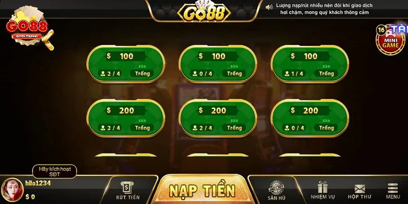 Go88 mở đến một địa chỉ trải nghiệm game chuyên nghiệp 